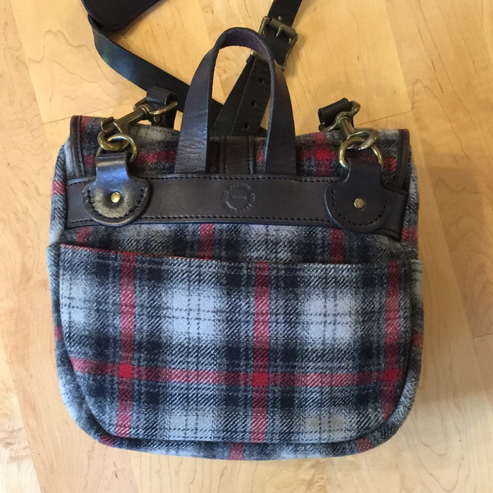 FILSON | Small Feild Bag Tartan Plaid Wool - Picture 8 of 16